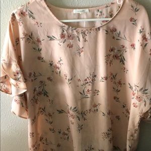 Floral blouse size XL